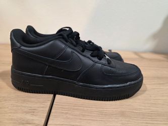 Nike Air Force 1 LE - Black/Black - Youth 6 5 - Brand New