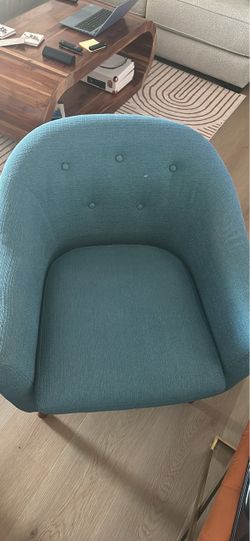 Two matching mid-century modern armchairs in great condition