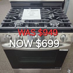 30 IN 5.8 Cu. Ft. Samet Single Oven Gas Range 
