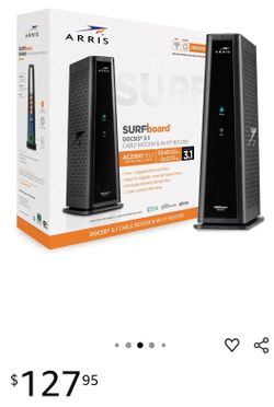 New In Box Cable modem $55. Vallejo 