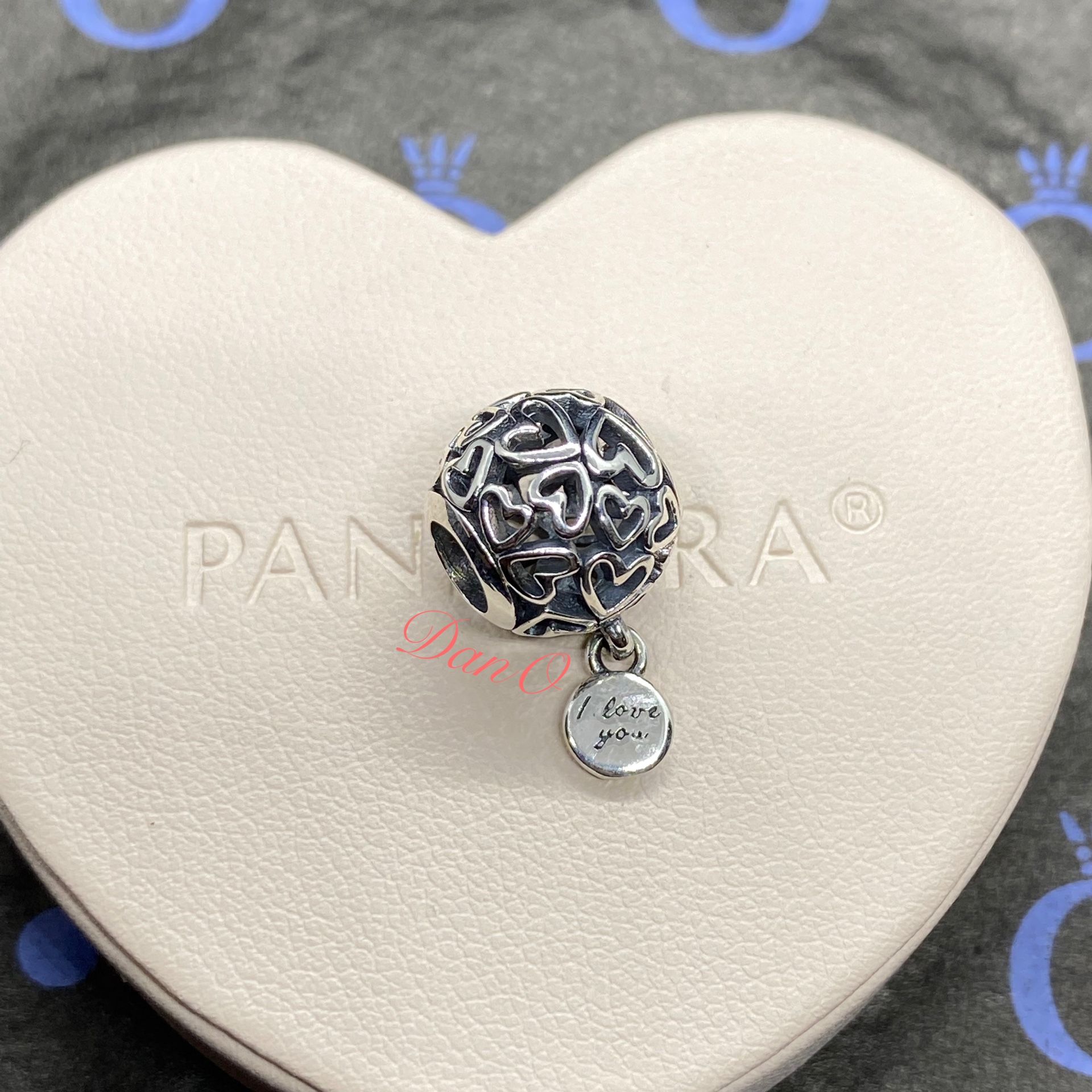 Love Hearts Pandora Charm