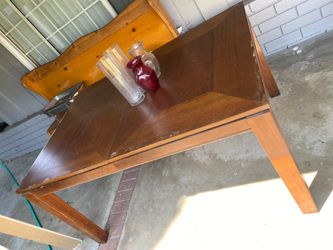 Glass table dining room