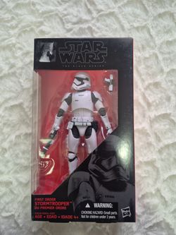 Star Wars Black Series First Order Stormtrooper 6" Action Figure - New In Box