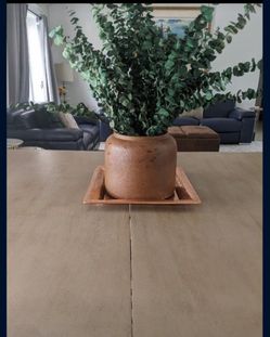 Hand Hammered Metal Decorative Vanity Platter Tray, Kitchen Bathroom Counter antique cooper