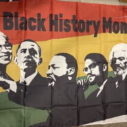 Black History Month Photo Booth Backdrop African American Famous People Indoor Outdoor Party Wall Background (7×5ft)
