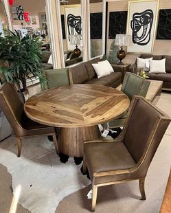 Sale...Sale>> Beautiful Natural Solid Wood 5 Pc Dining Collection! 3 Colors