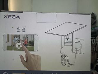 Solar security camera