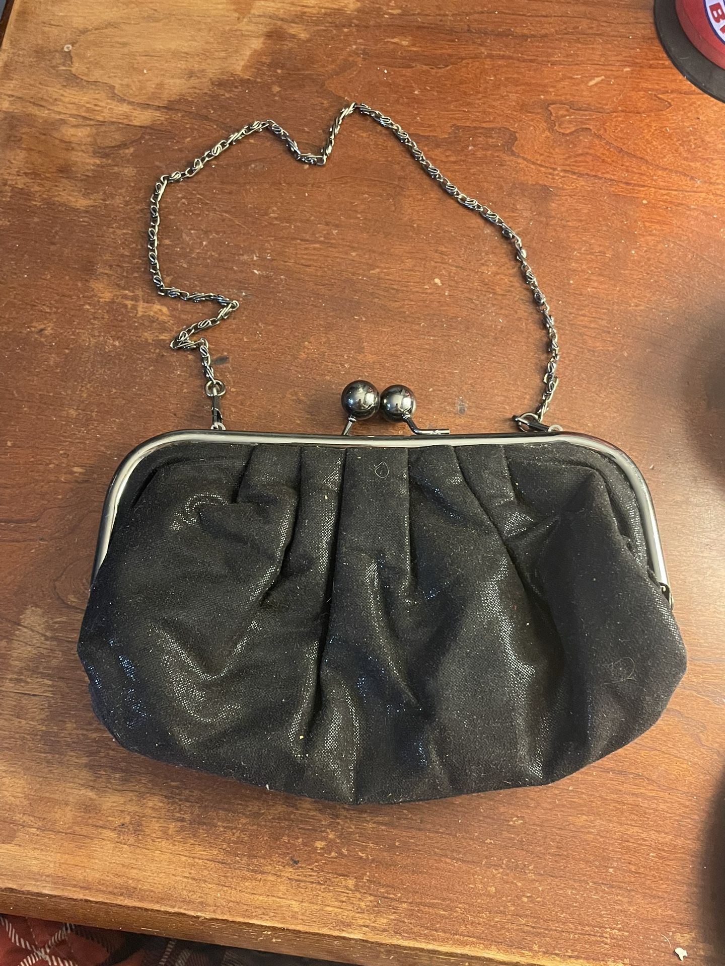 Black Sparkle Express Bag