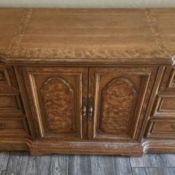 Triple Door Dresser