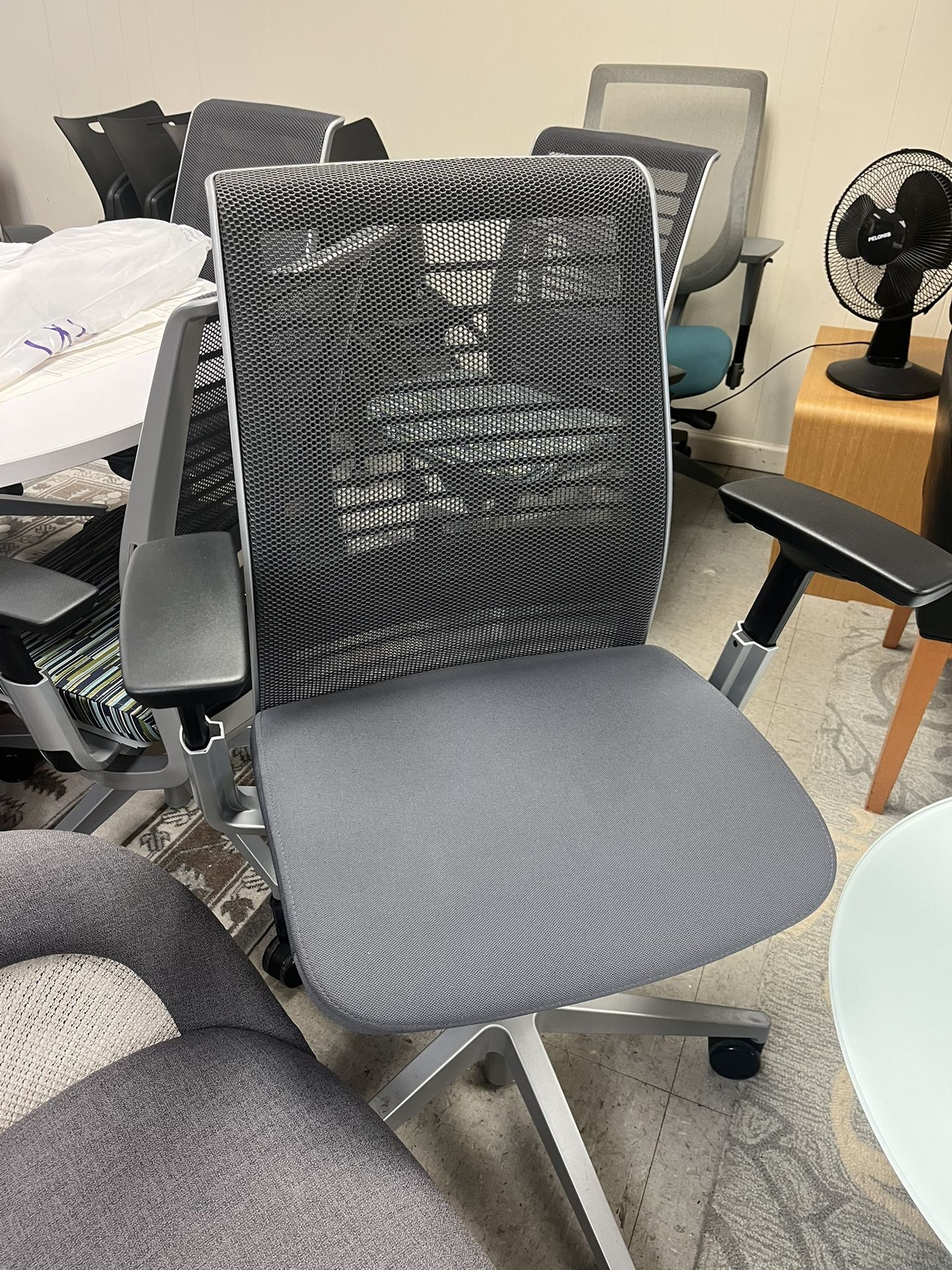 Steelcase Think Mesh back Task Arm Chairs