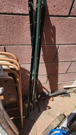 Lawn Posts And Fence