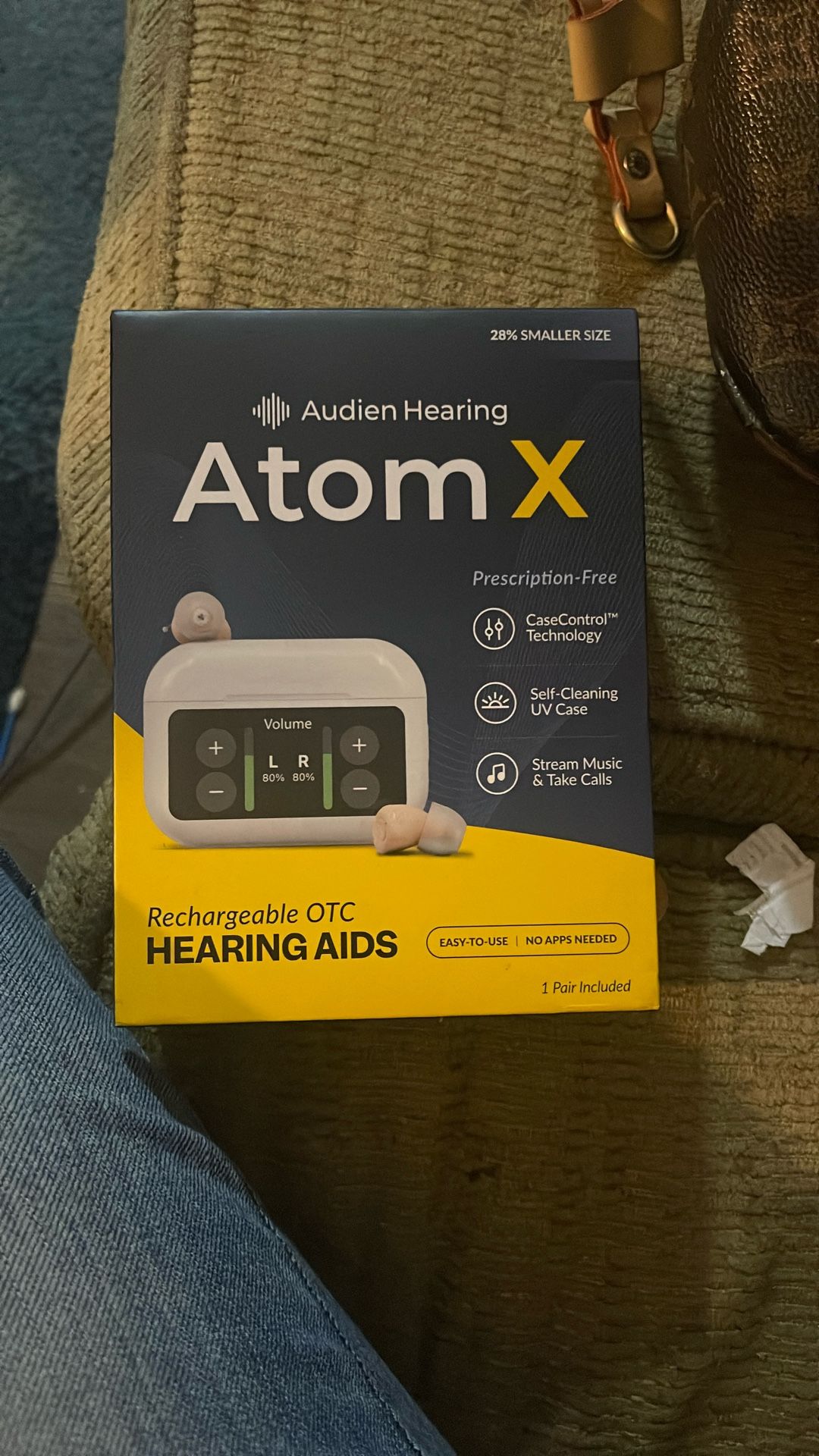 Atom X Rechargeable hearing aids