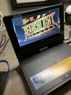 SONY portable DVD Player with 8” Widescreen LCD
