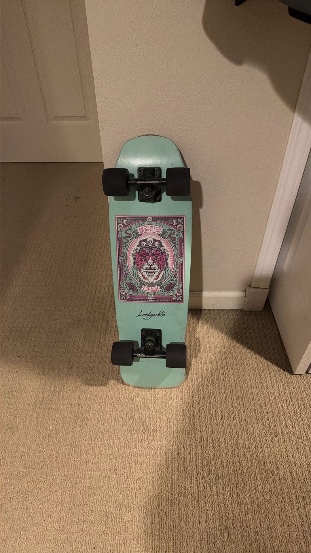 Landyachtz Tugboat UV Bengal Tiger Deck