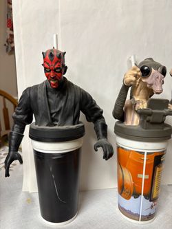 Star Wars Character Topper Cup Set of 2