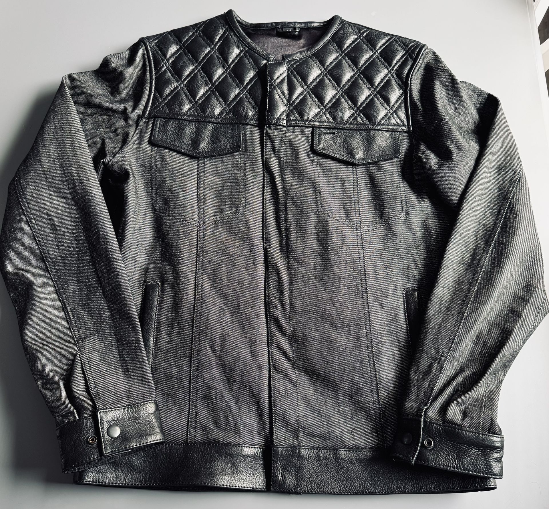 Rebel Reaper Motorcycle Jacket Medium