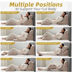 Last Set Brand New 4 Piece Set ORTHOPEDIC Bed Wedge Pillow Set For POST Back KNEE https://offerup.com/redirect/?o=TmVjay5TdXJnZXJ5 BNIB Never Used 