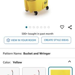 Rubbermaid Comes With Interchangeable Mop