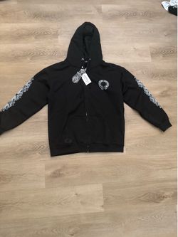 chrome hearts full zip