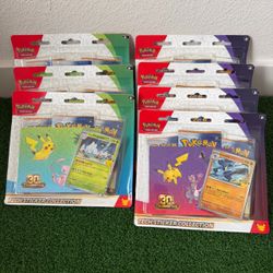Pokémon 30th Celebration Tech Sticker Collection