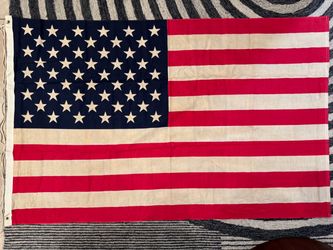 Vintage American Flag in orig box