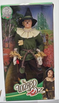 Wizard Of Oz Scarecrow Doll 75th Anniversary Barbie Pink Label