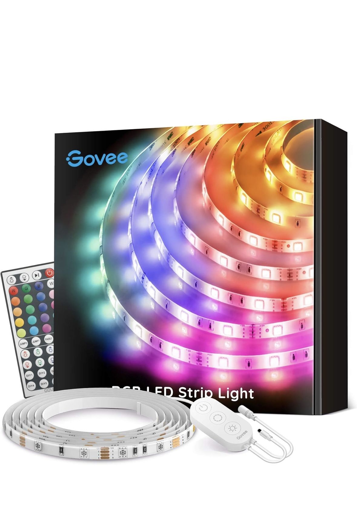 Govee 16.4ft LED Strip Lights: Color Changing with Remote (new)