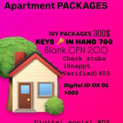 Apartment, House, & Car Packages