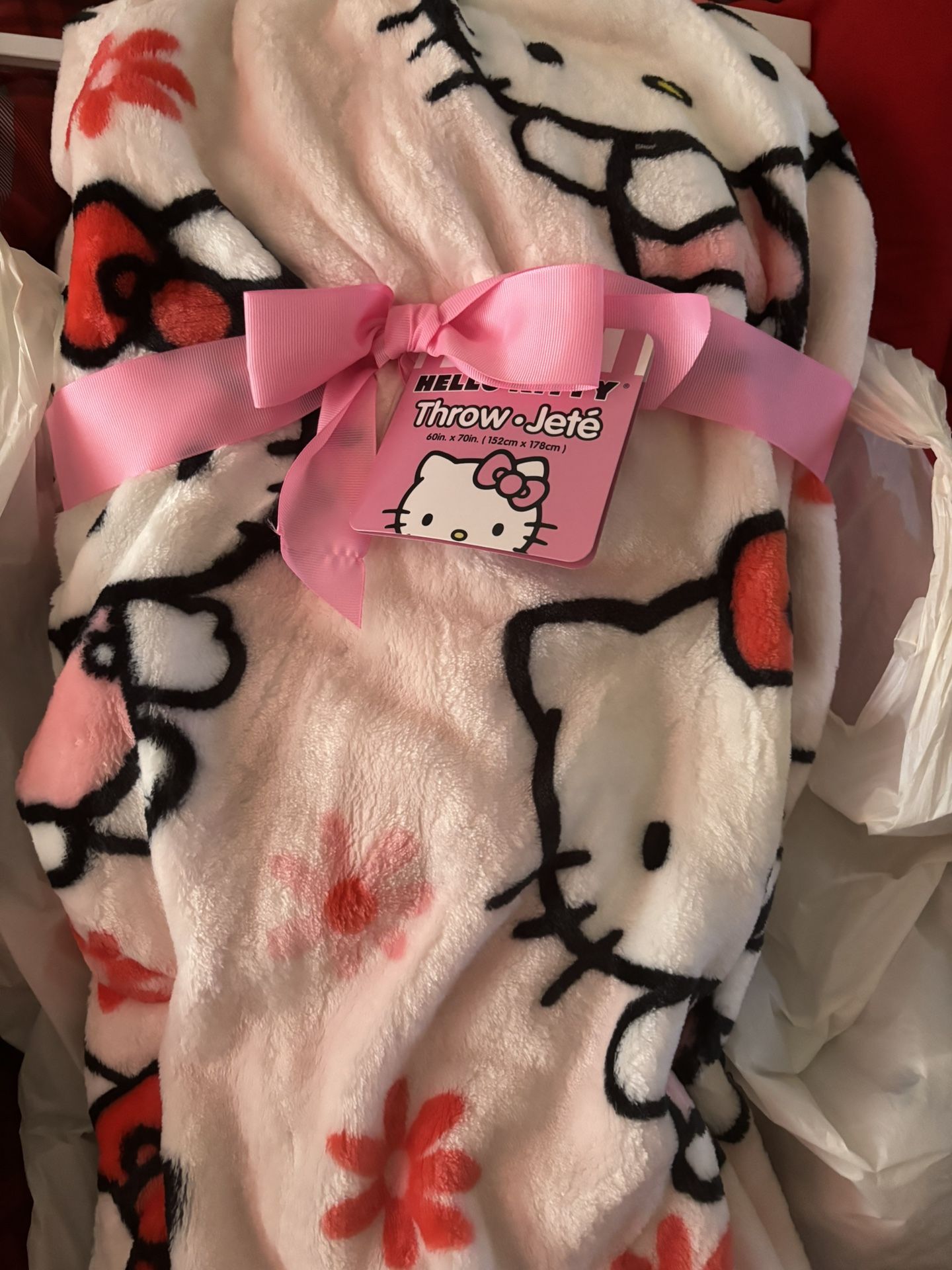 Hello Kitty Plush Blankets
