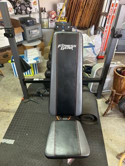 Incline weight bench