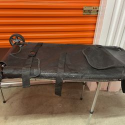 Large Dog Stretcher with Noiseless Wheels, Max Loading 250lbs  45x22 Inch Pet Transport Trolley Animal Gurney Carrier(Unfoldable) $75 OBO