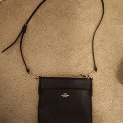Coach Black Crossbody Messenger Bag Purse
