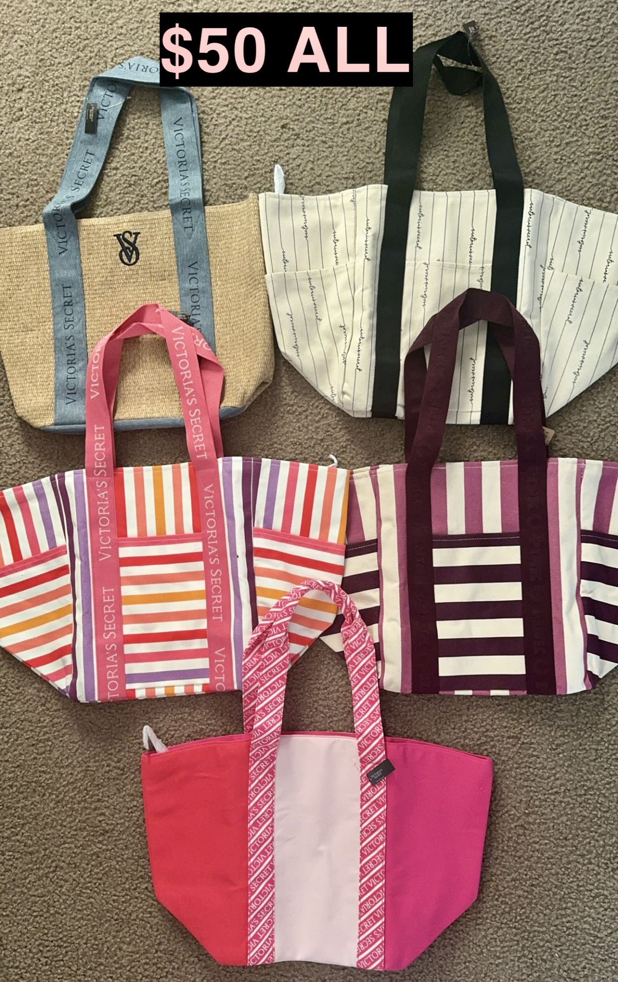 New VS💝PINK TOTES