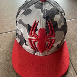 Youth Fitted Under Armour Spider-Man Cap