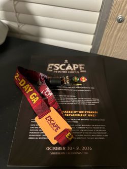 Escape ticket