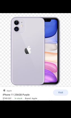 iPhone 11 - Purple ( 256 GB )