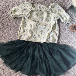 Girls Skirt Set 