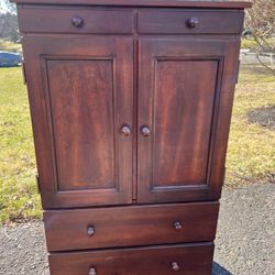Cherry Wood Dresser 