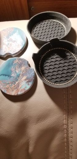  4 Beautiful Coasters -Selling as Bundle