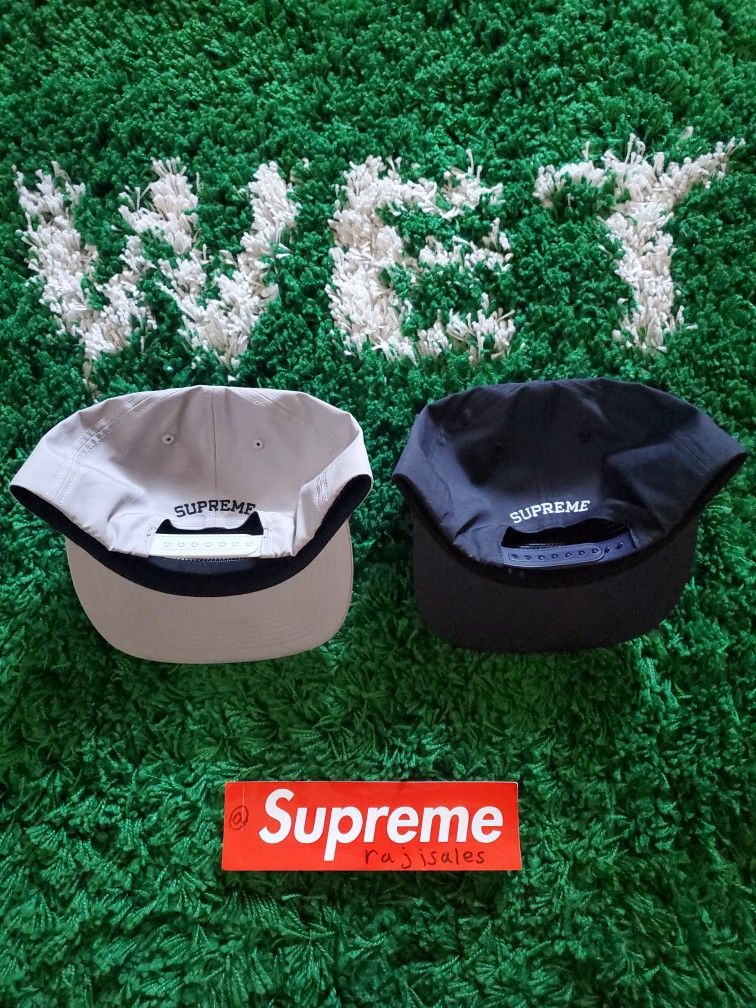 Supreme KAWS Chalk Logo 5-Panel Grey & Navy for Sale in Sunnyvale