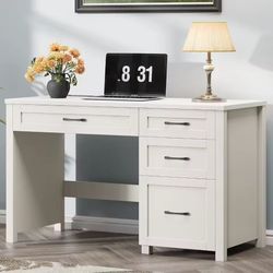 Office Desk With Charging Station 