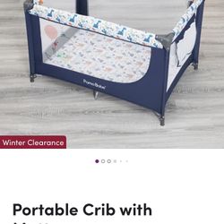 Brand New Portable Crib