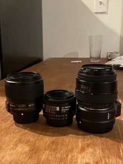 Nikon Lense pack 