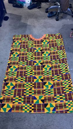 True African material mumu