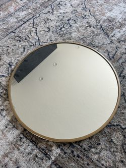Gold Trim Mirror