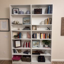 4 IKEA BILLY BOOKCASES