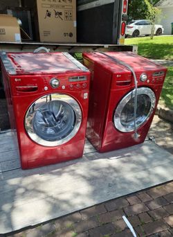 Washer and dryer set