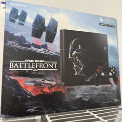 (OBO) Limited Edition Star Wars PS4 In Box  (OBO)