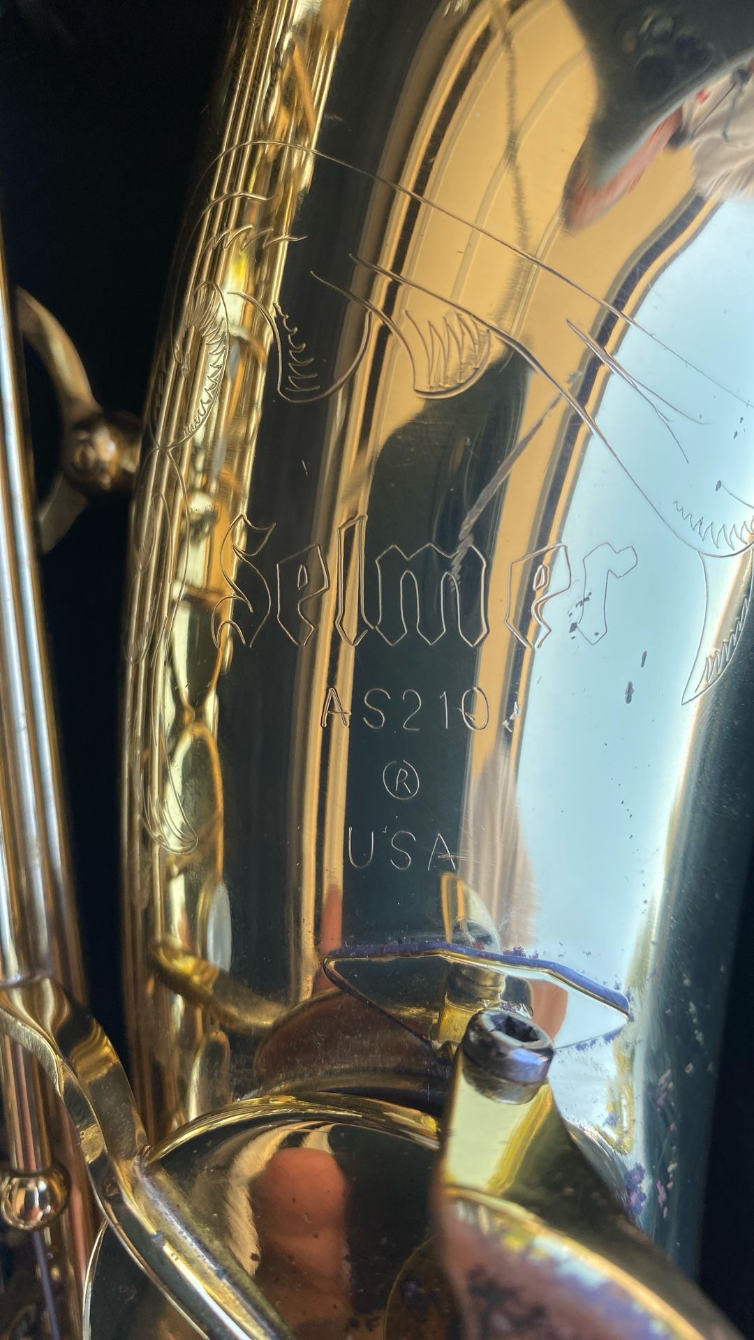 Selmer AS210 Alto Saxophone Very Nice Playing Condition USA Made