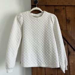 White Sweatshirt 